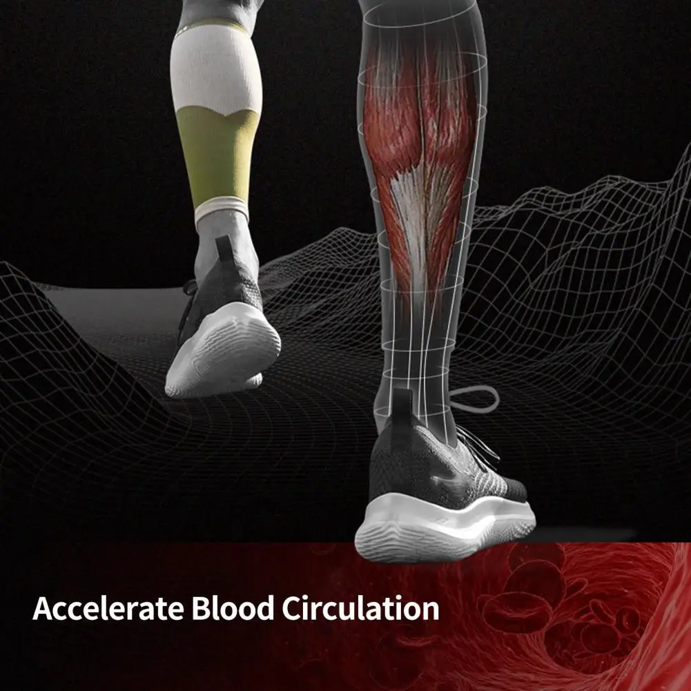 1 Pair Sports Leg Sleeves Breathable Thermal Insulation Protective Leg Running Compression Brace Brace Fitness Wear