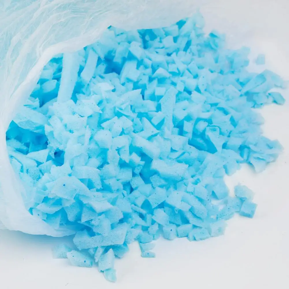 1/2Kg Shredded Memory Foam Filling Breathable Bean Bag Filler Soft Pillow Stuffing Foam for Couch Cushion Dog Bed Chair