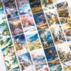 2M/Roll，Landscape PET Tape，Creative Scrapbooking Junk Journal，Aesthetic Stationery，Planner Deco Diary Stickers，School Supplies 1