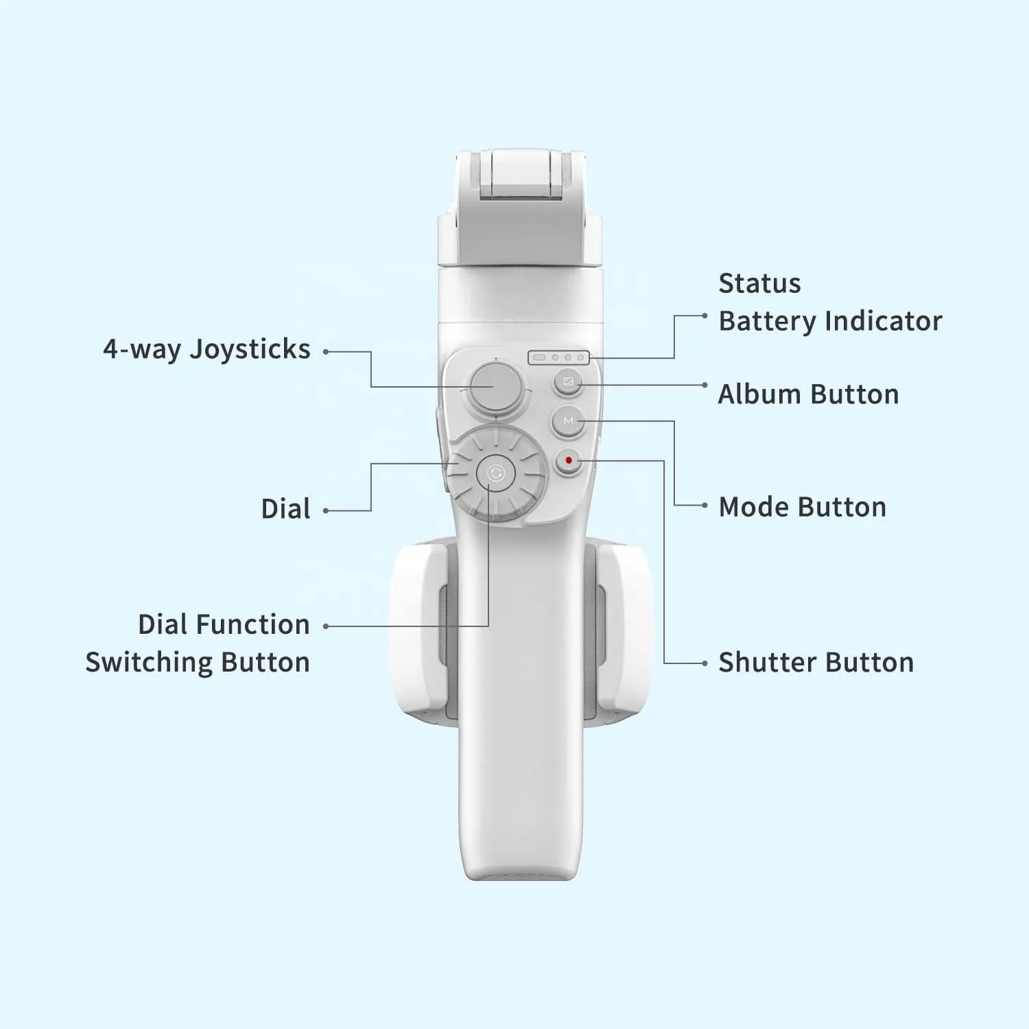 FeiyuTech Vimble 3-Axis Gimbal Stabilizer VB Face Tracking