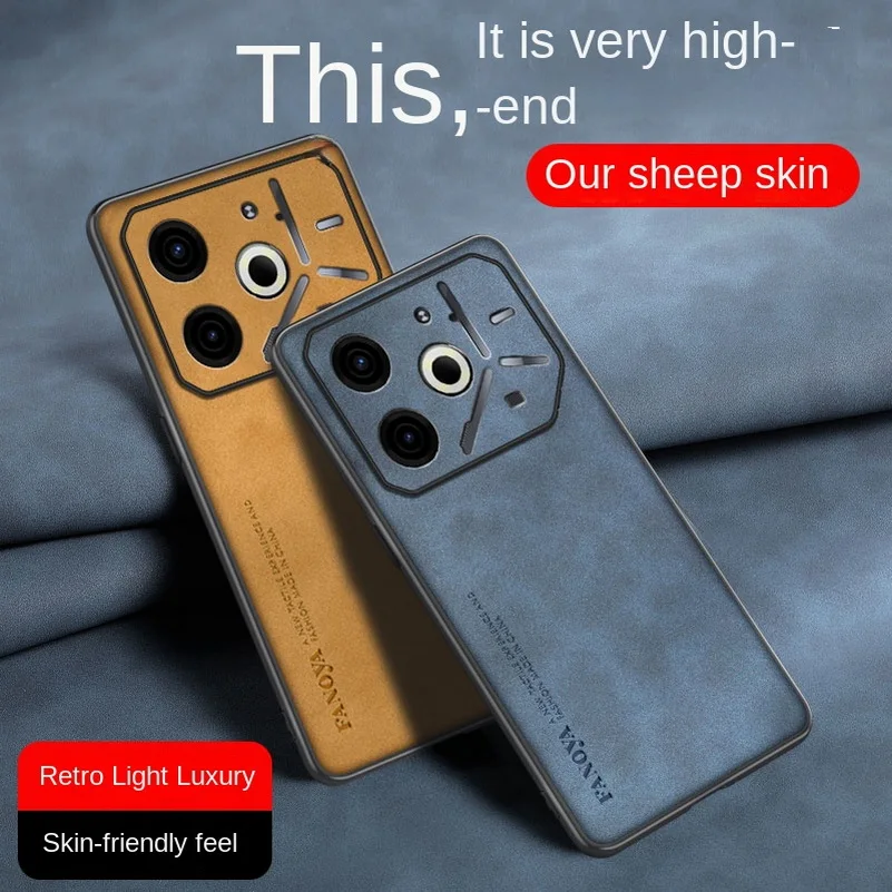 Elegant Suede Leather Case with Soft Lens Protection
