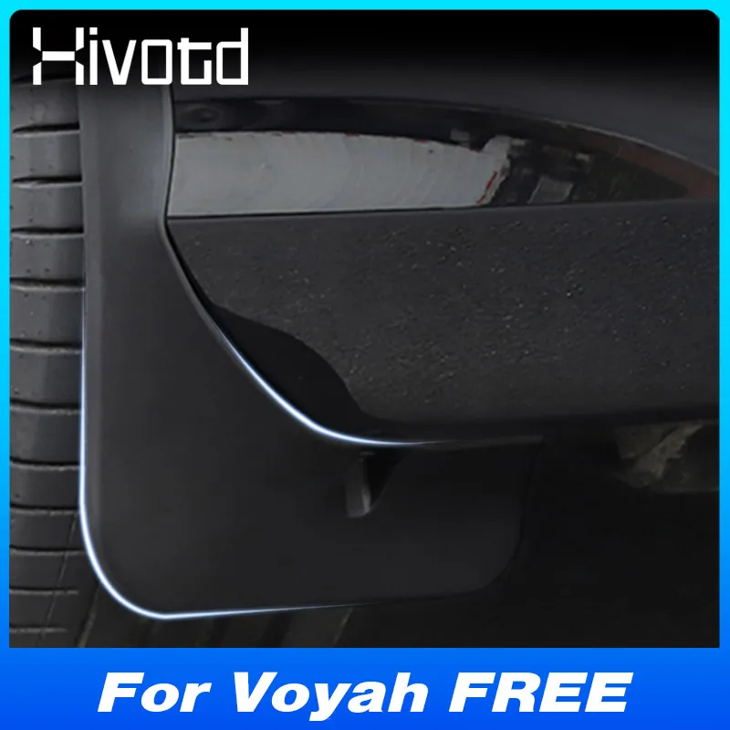 

Car Mudguards Flaps Splash Guards Fender Plastic Splash-proof Protector Cover For Voyah FREE 2020-2024 Exterior Accessories
