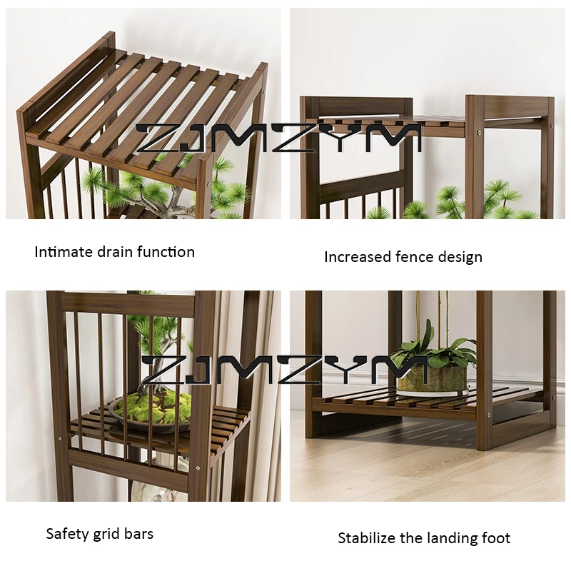 Living Room Flower Shelf Stand Plant Shelves Flower Stand for Plants