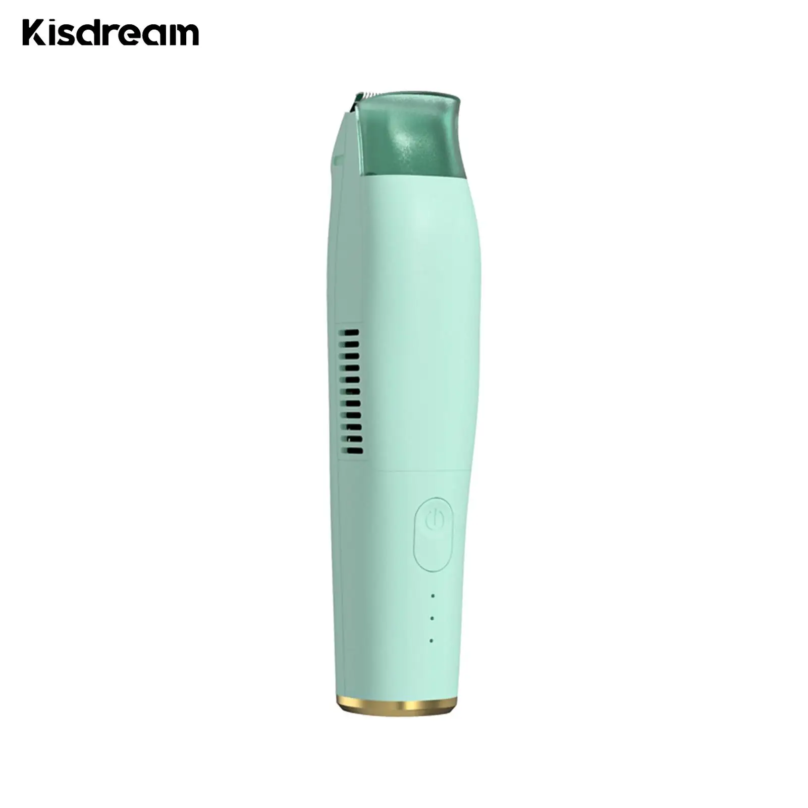 Vacuum Baby Hair Clipper Cordless Electric Hair Trimmer for Kids and Children Low Noise IPX7 Waterproof with 2 Guide Combs