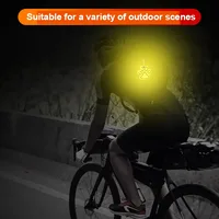 10PCS Cute Cat Paw Reflective Keychain Night Safety Kids Pet Double-sided Reflective Backpack Accessories Pendant 2