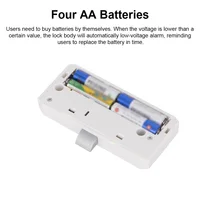 Tuya APP/EM Card Unlock Smart Drawer Lock No Hole File Cabinet Furniture Electronic Keyless Invisible NFC Sensor Locks Switch - Image 5