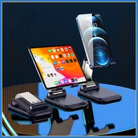 Foldable ABS Desktop Mobile Phone Stand For iPad iPhone 13 X Smartphone Support Tablet Desk Cell Phone Portable Holder Bracket 2