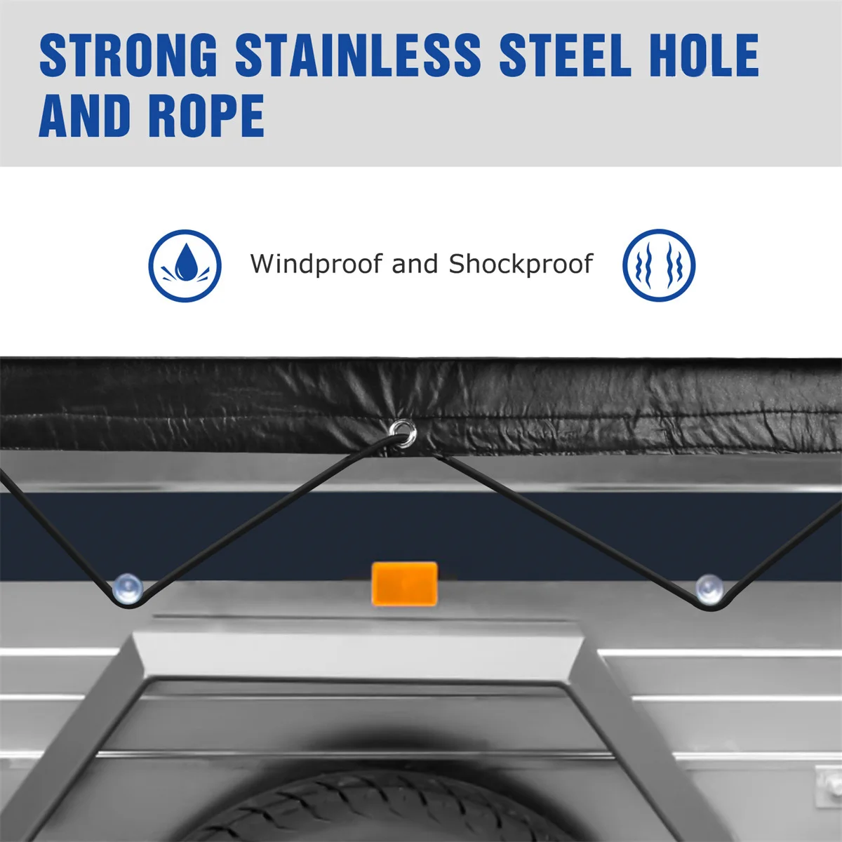 Radabdeckung Für Anhänger & Wohnwagen - Wasserdicht & Mit UV-Schutz