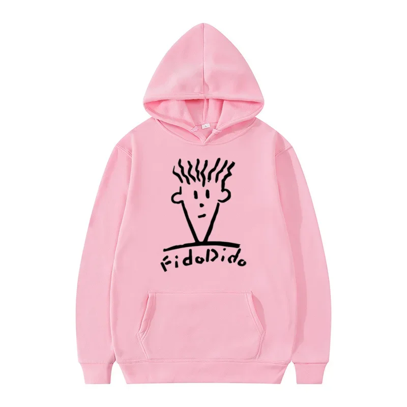 Autumn and Winter Casual Fashion Hooded Sweatshirt Men's Hooded Sweatshirt Fido Dido Popular Drink Print Streetwear Clothes 5