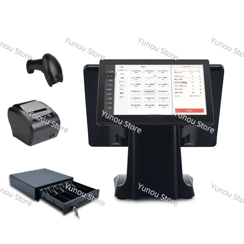 

POS System Retail Cash Register Restaurant Supermarket Cash Register Computer