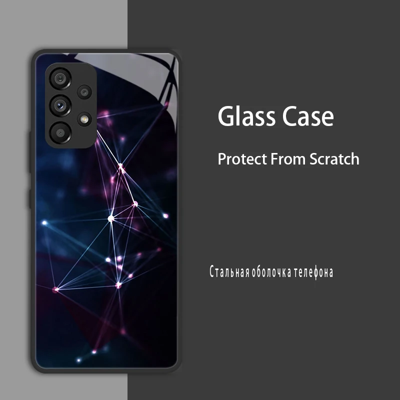 Advanced Protective Tempered Glass Phone Case with Hard Coque Bumper