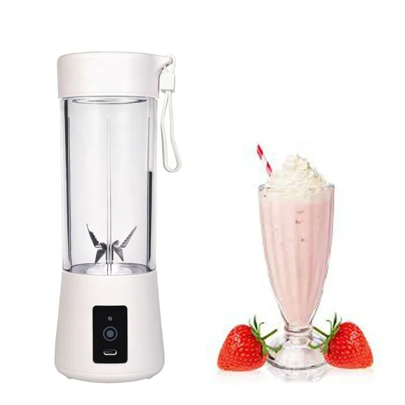 Best Gift portable blender coffee maker machine 6 blades juice makers white smoothie Fruit Juicer