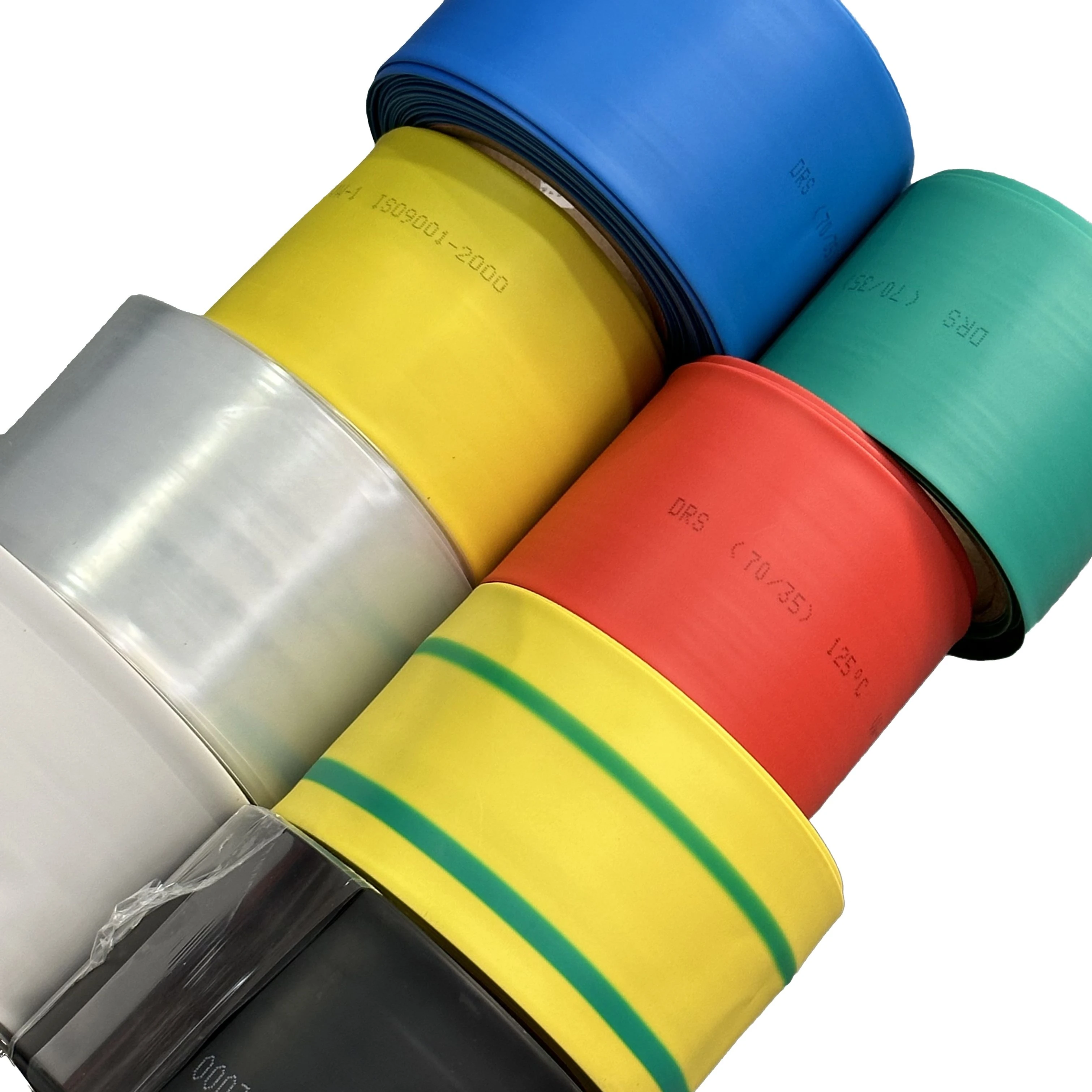 

1 Meter Heat Shrink Tube Tubing Transparent Black 2:1 Heat-Shrinkable Sheath Wire Sleeving Wrap Kits 22/25/30/35/40/50/100/150