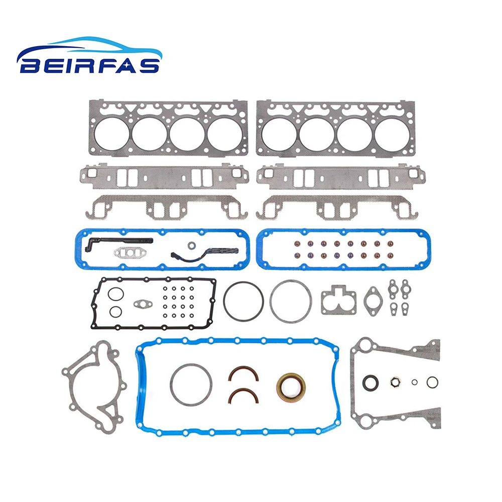 

HS26179PT-2 Engine Full Gasket Kit Head Gasket Bolts Set for 98-03 Dodge Dakota Durango RAM Jeep Grand Cherokee 5.2