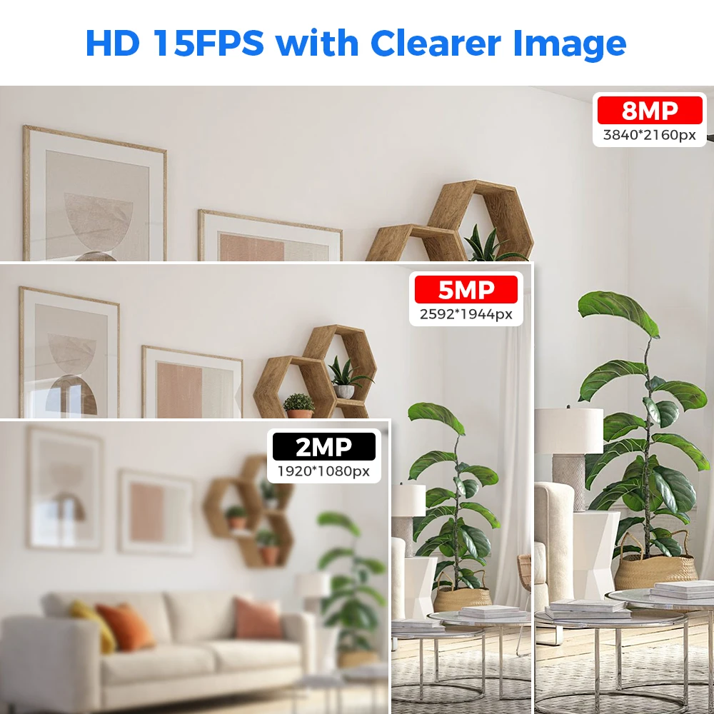 Рисунок 6 - Hiseeu 5MP 8MP 4K POE IP камера