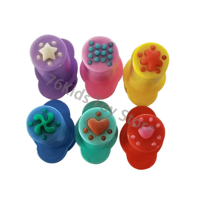 Creative Needle Tube Extruders Play Dough Accessories Molds Kids Toddler DIY Art Crafts Toys Clay Extrusion Dough Model Tools 5