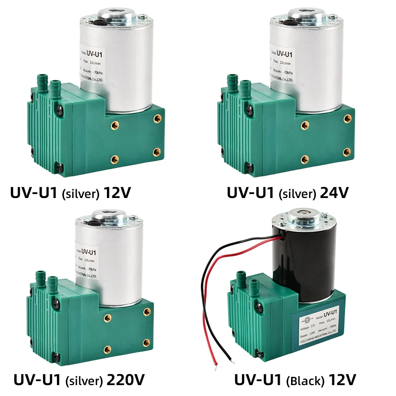 DC Vacuum Pump Diaphragm Pump Small Straight Way UV-U1 Large Suction