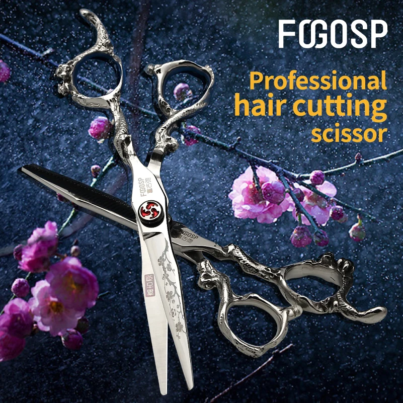 Fenice New design 6 inch High Quality Professional hairdressing barber shops salon styling tools Hair Cutting Thinning scissors product design styling