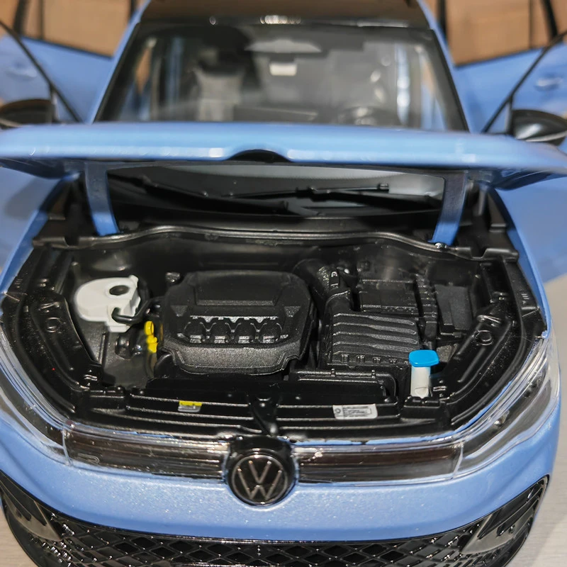Volkswagen Tiguan L Pro 1/18 スケールモデルミニカー 1:18 SAIC Volkswagen Tiguan L PRO Blue 2024 Diecast Metal