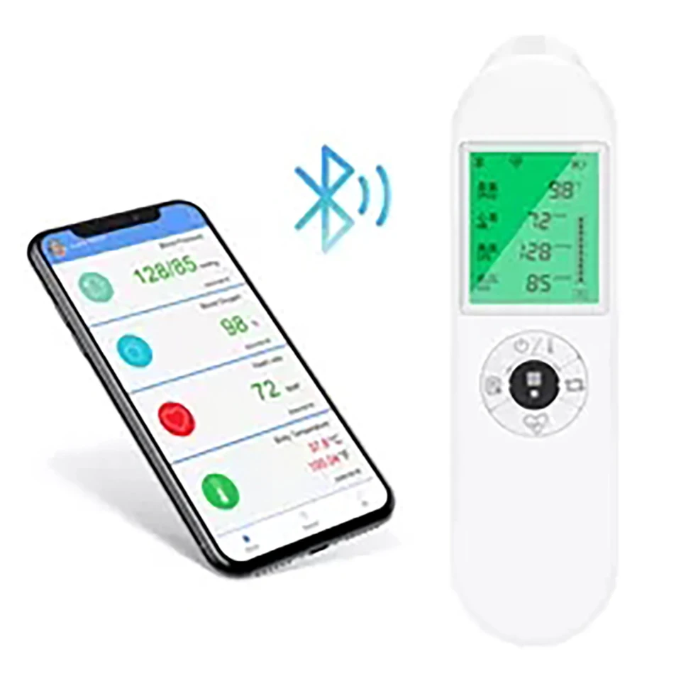5 in 1 Multifunctional Bluetooth Blood Pressure Monitor for Telemedicine Smart Health Monitor