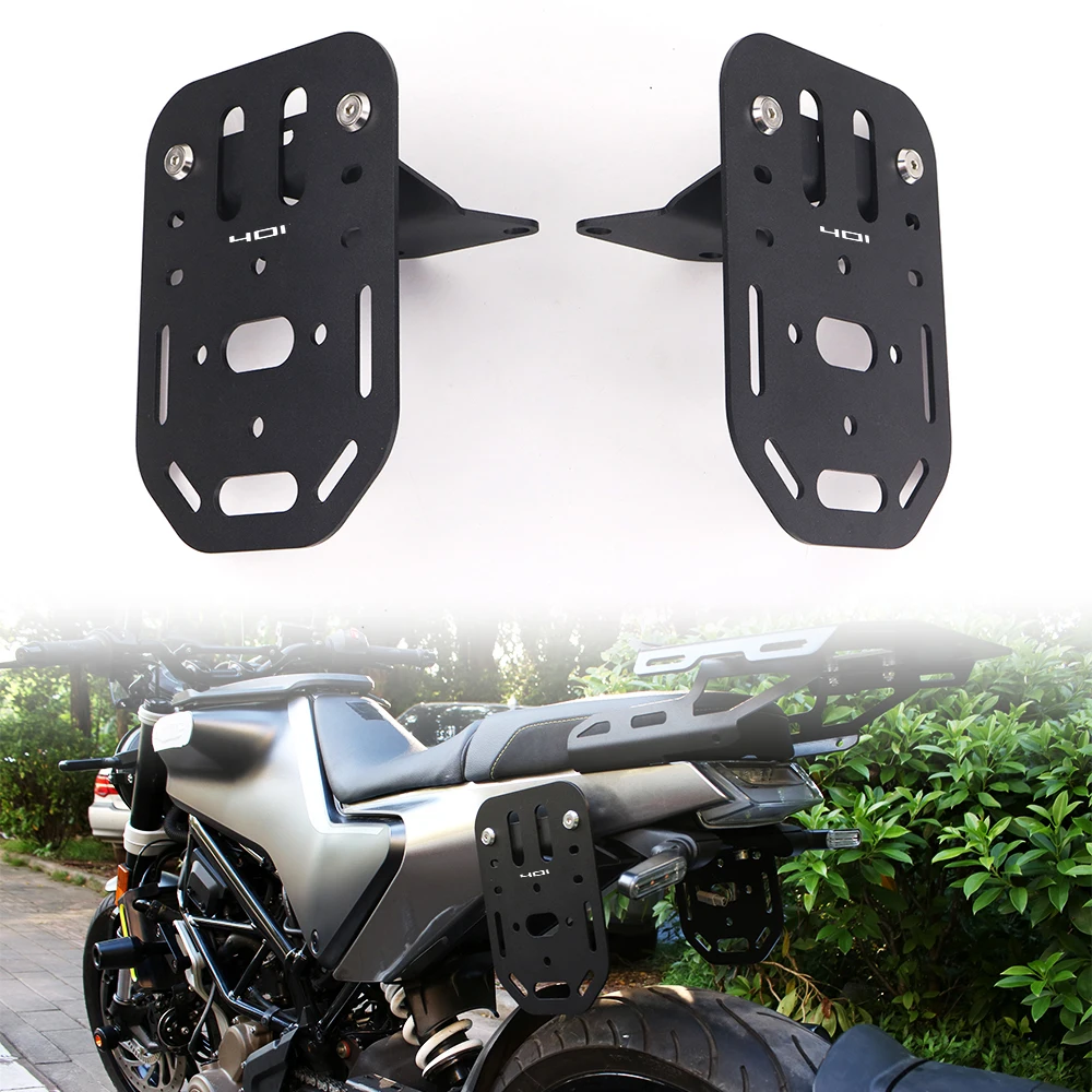 Подходит для Husqvarna Svartpilen 250/401 Vitpilen 250/401 Panniers стеллаж аксессуары для мотоциклов сиденье опорный кронштейн