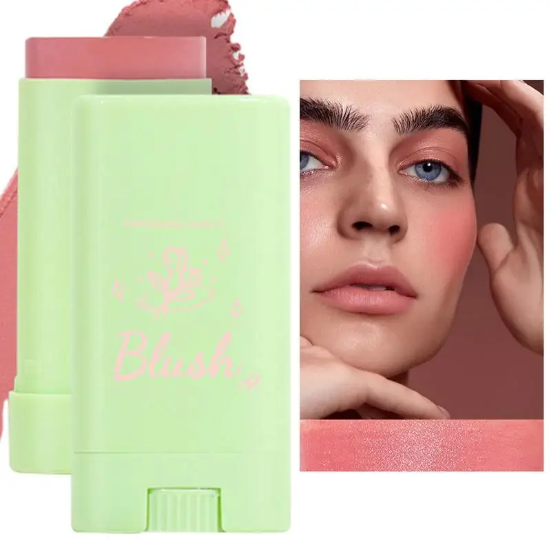 

Contour Stick Lip & Cheek Tint Matte Waterproof Long Wearing Lightweight Makeup Blush Stick For Mother's Day Birthday Gift