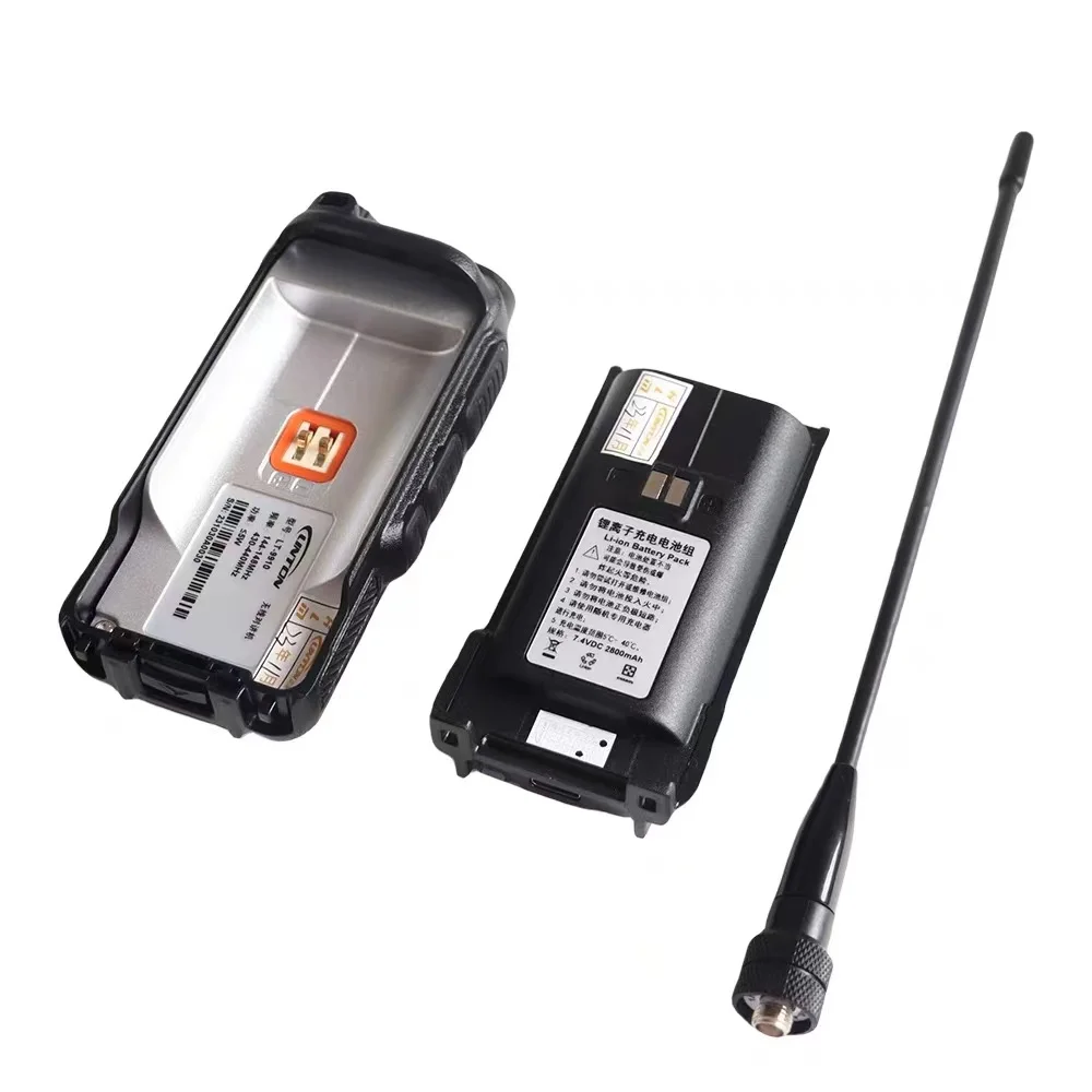 LingTong New 9910 UV Multi Frequency Band Handheld Walkie Talkie 10W High Power Amateur Intercom Support English Menu 3