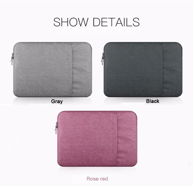 New Nylon Laptop Bag Notebook Case Sleeve Pouch For Macbook Air Pro Retina 12 13 15 Inch Unisex Liner Sleeve Men Women best laptop backpack for women