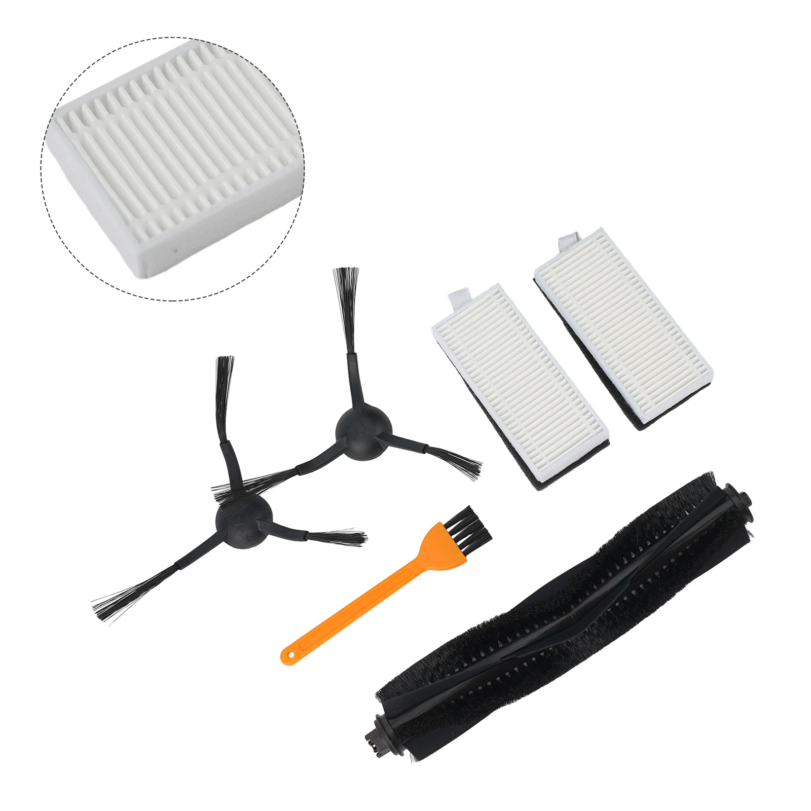 

For Tikom G7000 G6000 Spare Parts Set Main Brush Side Brush Filter Vacuum Robot Household Supplies Cleaning Vacuum Parts