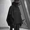 WHYWORKS 19AW cyberpunk ninja style black coats dark wear waterproof jackets techwear lightweight jacket tech coat 2