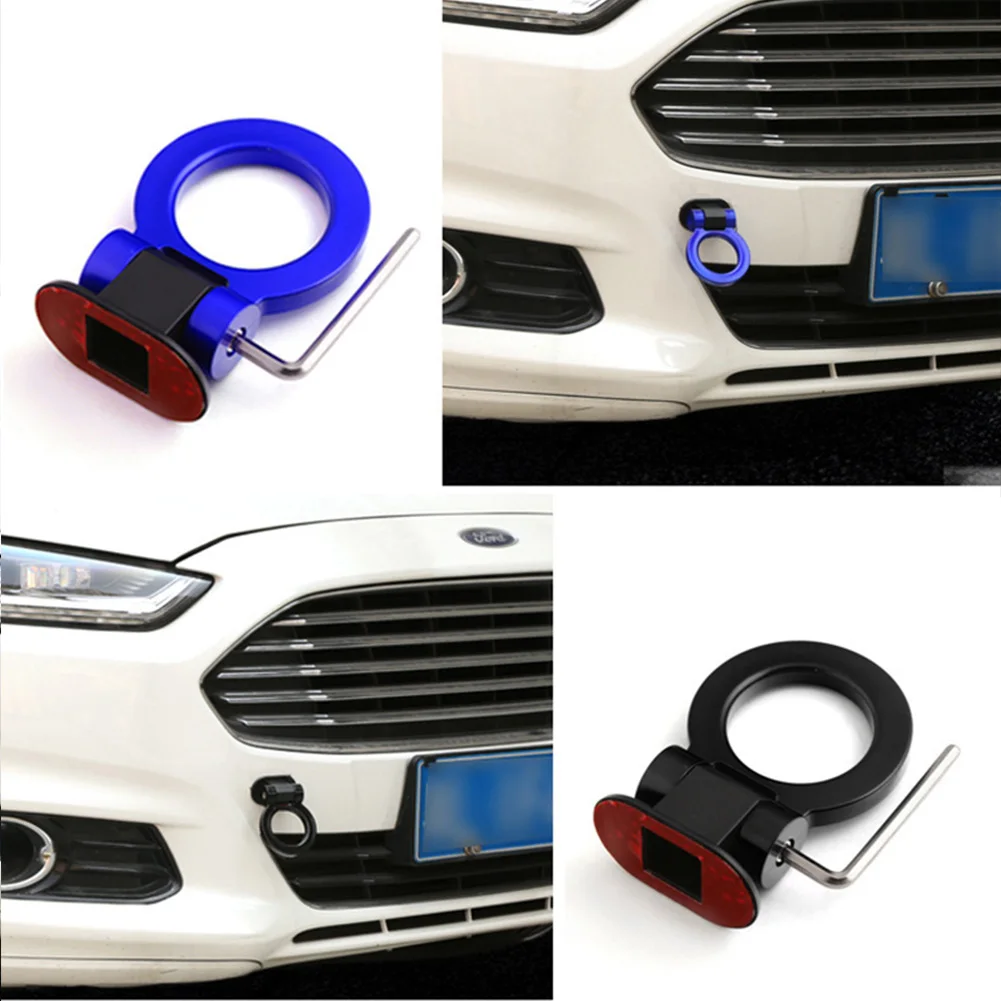 Trailer Hook Sticker Car Trailer Hooks Decoration Vehicle Towing Hook Wrenches