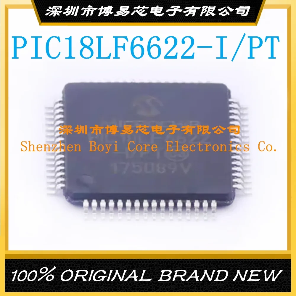 PIC18LF6622-I/PT package TQFP-64 new original genuine microcontroller IC chip new c8051f040 gqr original genuine microcontroller chip package tqfp 100