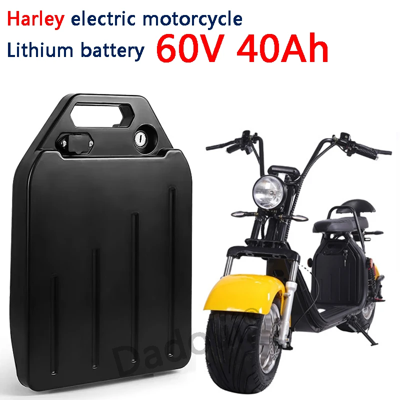 

halei electric car lithium battery waterproof 18650 Battery 60V 40Ah for two Wheel Foldable citycoco electric scooter bicycle