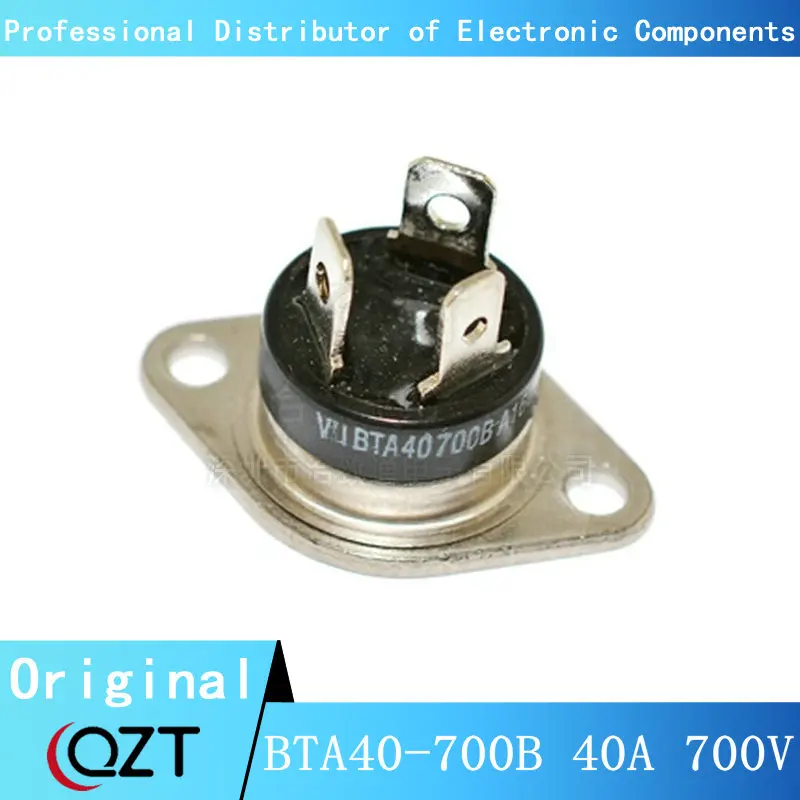 new original 10pcs z0409mf z0409sf z0409nf z0409 to 202 4a 600v 700v 800v 4 a triacs thyristor 10pcs/lot BTA40-700B BTA40 TRIAC 700V 40A RD91 chip New spot