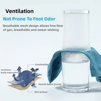 5 paires de chaussettes de cheville pour hommes de haute qualité, chaussettes de sport en coton respirantes, maille décontractée, athlétique, été, coupe fine, courtes, Sokken, taille 38-45 2