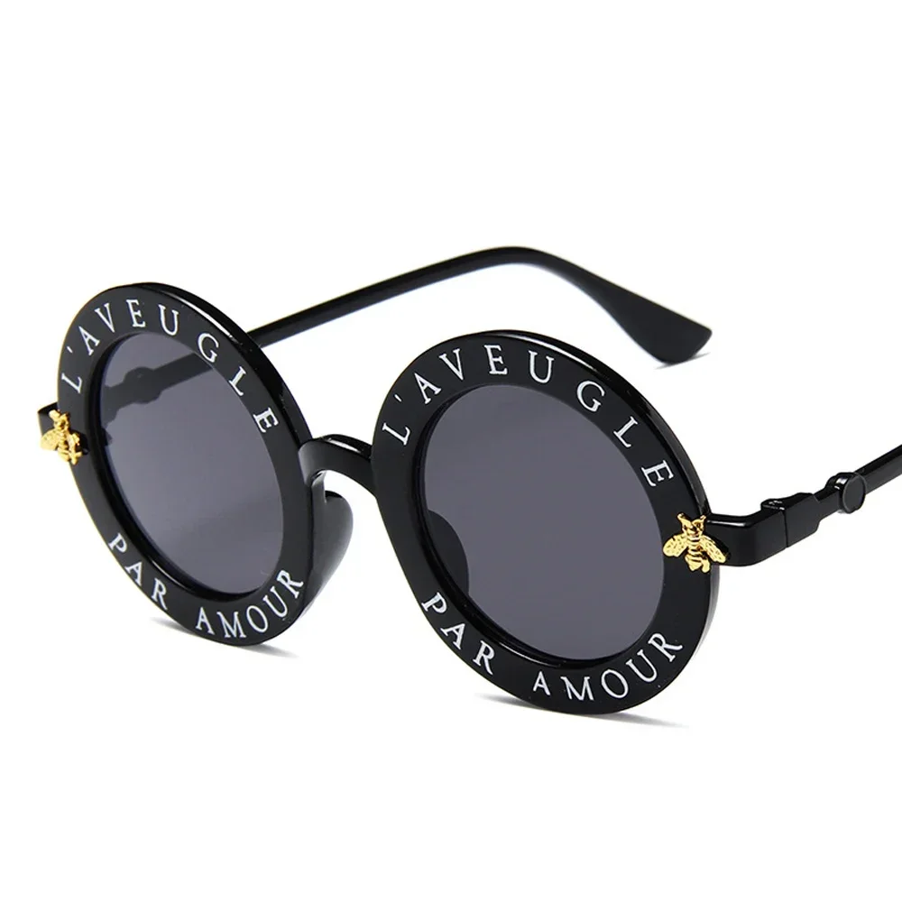 Small Round Women Sunglasses Vintage Shades Black Metal Color Sun Glasses For female Fashion Designer 2025 New