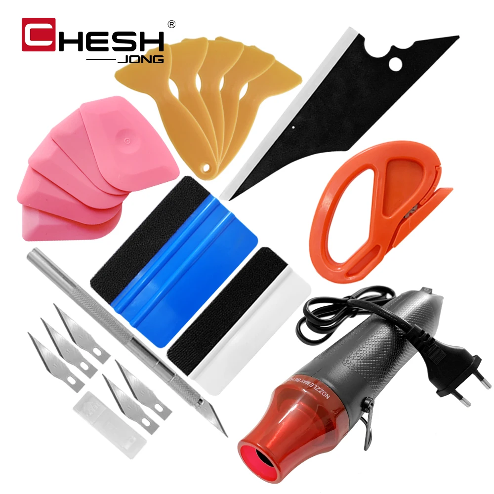 Scrapers Car Window Film Tool Kit Vinyl Squeegee Heat Air Gun Auto Vinyl Film  Tools Kit for Installing Cars Film and Car Decals - AliExpress