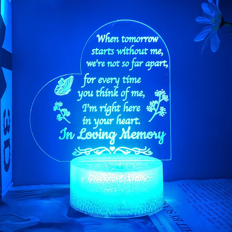 

Customize Text Message Night Light What You Most Want To Say For Lover Wife Girlfriend Bedroom Love Lamp Holiday Gifts