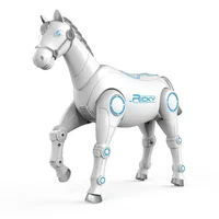 RC Smart Robot Horse Interactive Remote Control Animal Intelligent Dialogue Sing Dance Sound Control Pet Electronic Music Toys 2