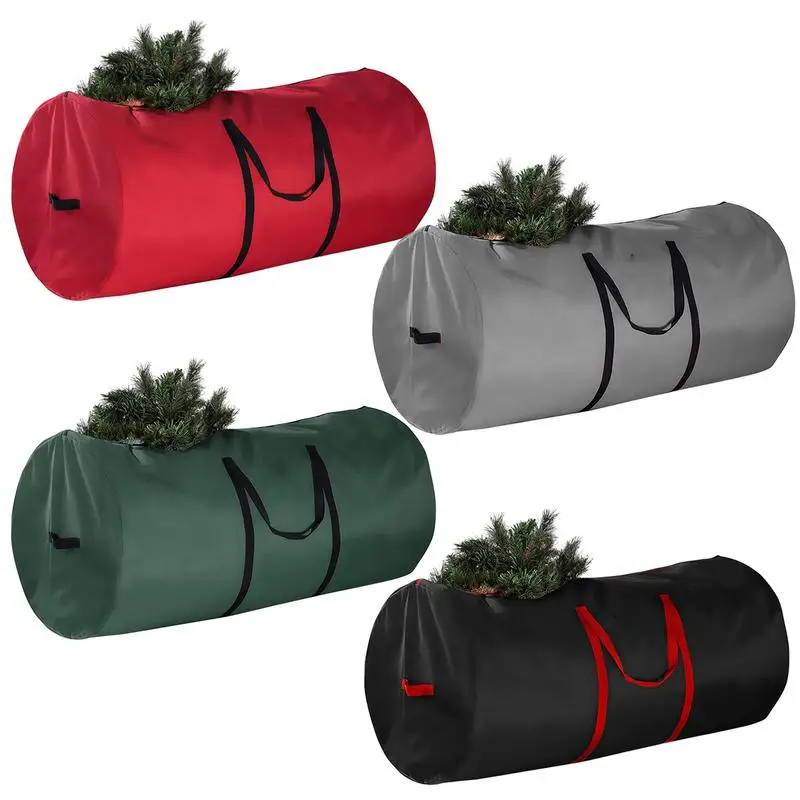 

Artificial Christmas Tree Storage Bag Oxford Cloth Foldable Xmas Decoration Wreath Bag Storing Christmas Utenciles Garland