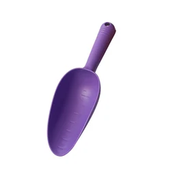 Garden Shovel and Soil Loosening Tool for Home and Balcony Gardening (Purple)