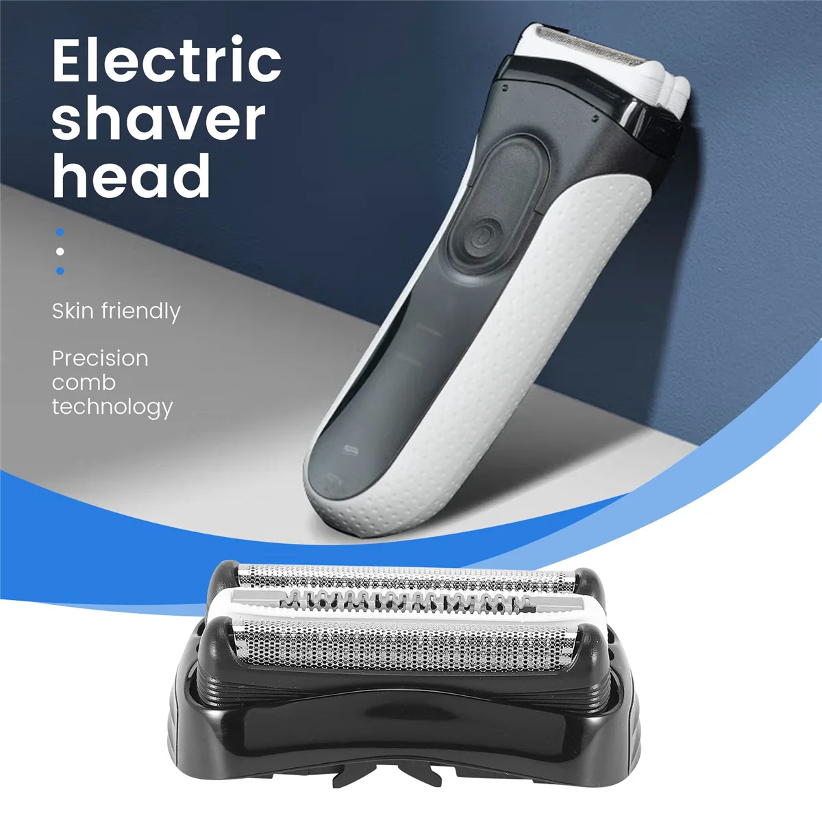 For Braun Razor Head 3 Series 21B 330 Knife Net 32B 3010S 32B 320S 3000 340 Accessories