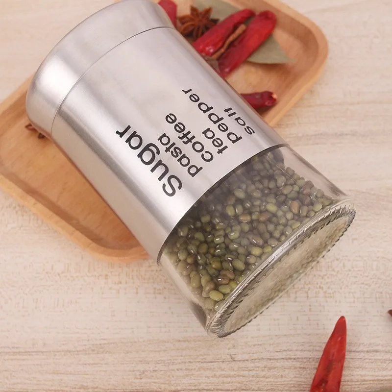 Grain Storage Tank Hermetic Pots for Food Coffee Bean Storage Tea Can Glass Jar Round Transparent Glass Sealed Jar Containers 3