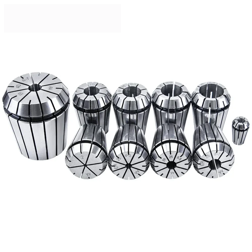 Spring Collet ER11 ER16 ER20 ER25 ER32 CNC High Precision 0.015 0.005-0.008 mm Spring Collet Suitable Engraving Machine Spindle