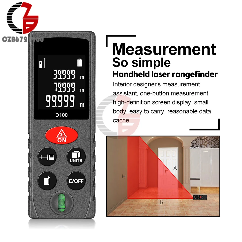 Mini-Laser-Distance-Meter-Laser-Rangefinder-Measuring-Profesional ...