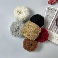 YOMDID 50g/pc Hand-knitting Circle Yarn DIY Hair Sweater Jacket Loop Wool Yarn Scarf Hat Gifts Making Yarn Wool Knitted Material 2