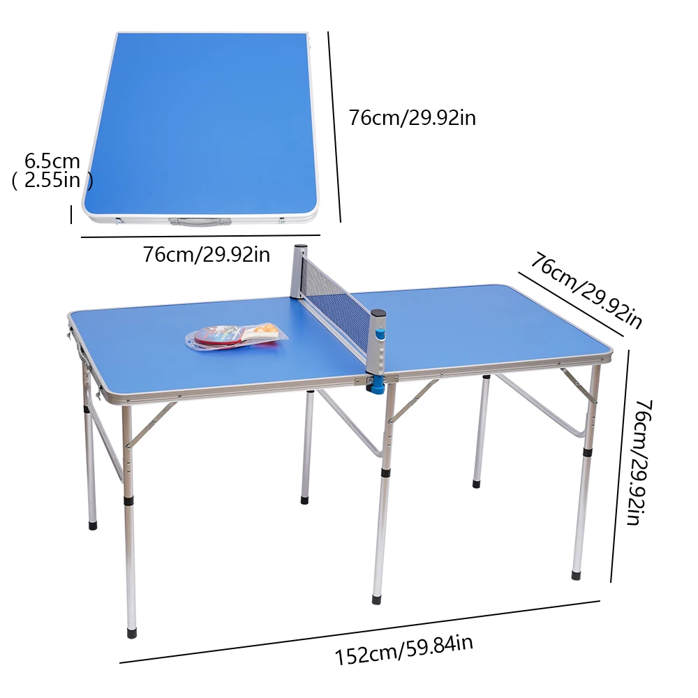 Casa de entretenimento ping pong mesa papel dobrável família interior  crianças simples mini mesa tênis mesa crianças móveis - AliExpress