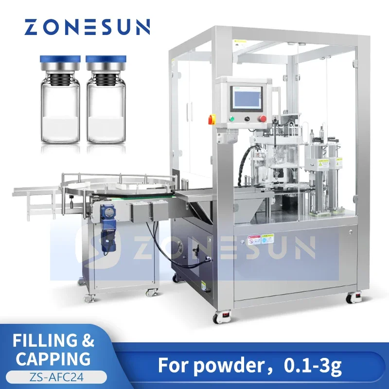 ZONESUN Автоматическая фрикционная и укупорочная машина