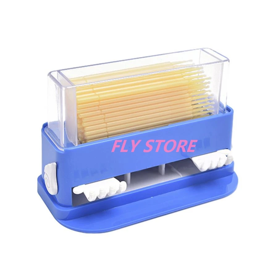 

1PC Dental Applicator Stick Box Dental Applicator Stick Holder Cartridge Small Cotton Swab Dental material