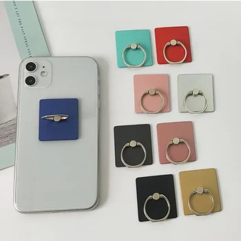 Supporto per anello da dito per smartphone per telefono cellulare Parti per smartphone Anello per smartphone cellulare Supporto per presa con clip trasparente